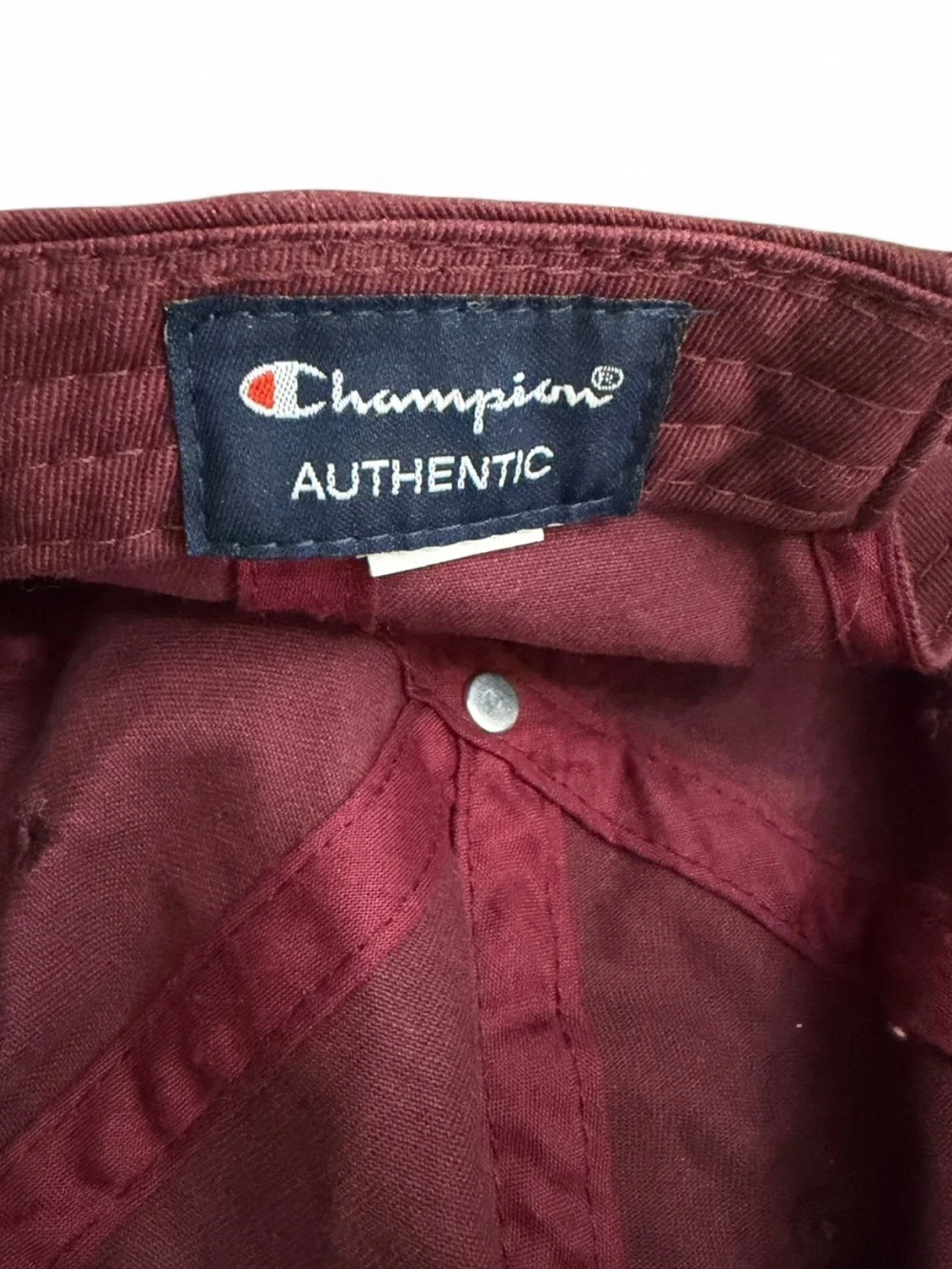 Vintage Champion MIT Maroon Baseball Cap
